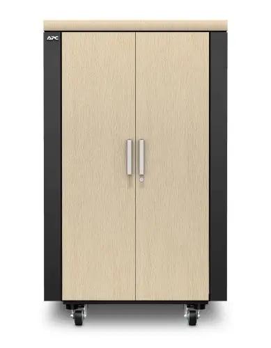 APC NetShelter CX 24U Freestanding rack Grey, Oak
