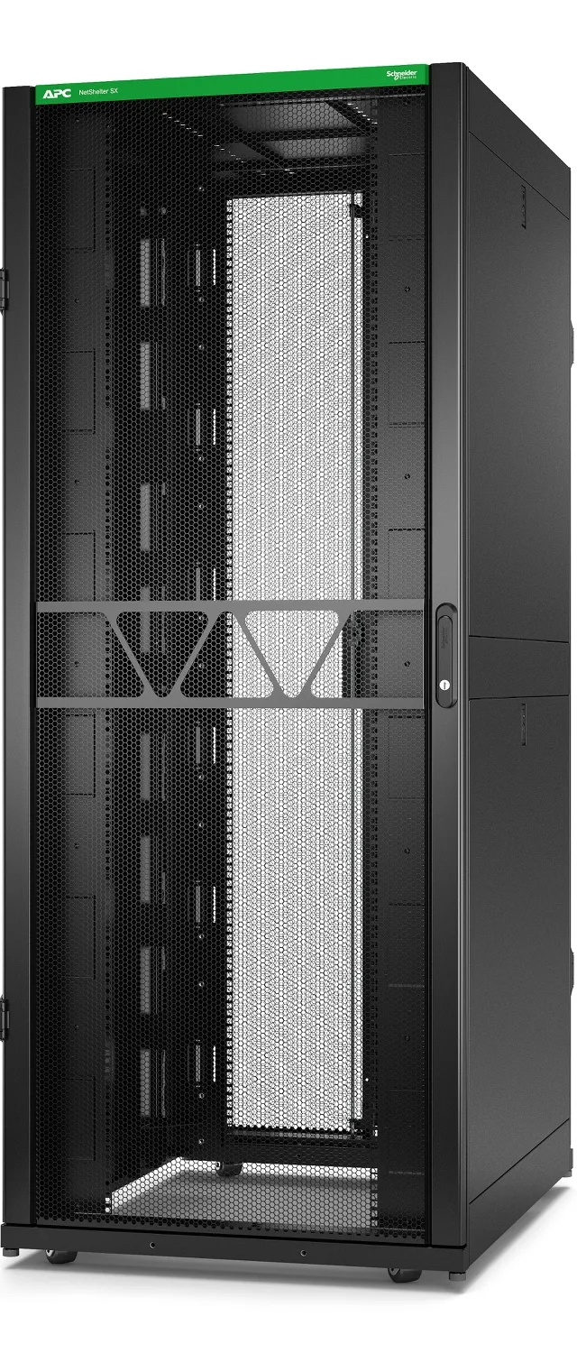 APC NetShelter SX Server Rack Gen 2, 42U, 1991H x 800W x 1070D mm, with Sides, Black