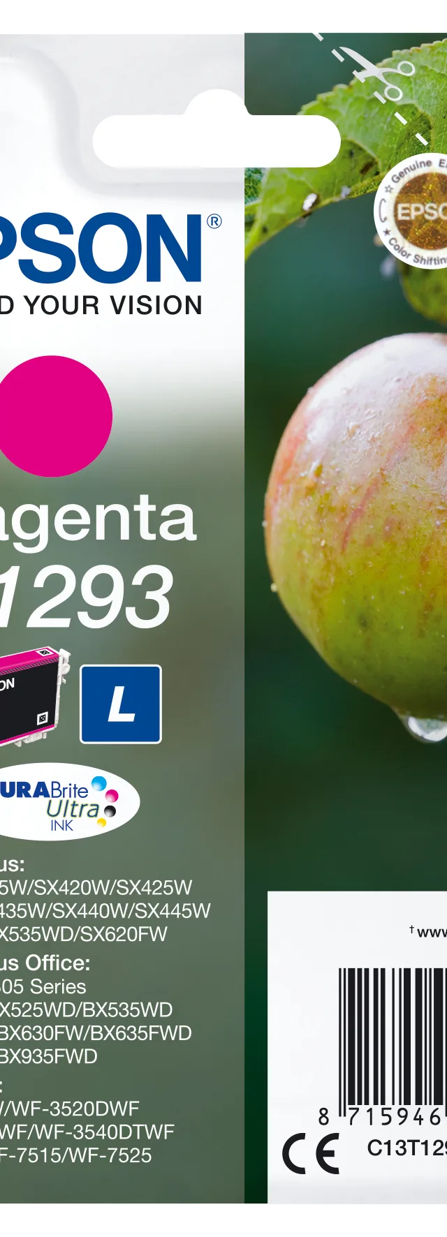 Epson Apple Singlepack Magenta T1293 DURABrite Ultra Ink