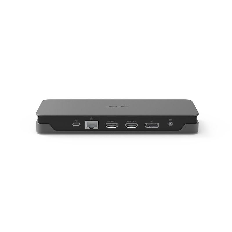Acer GP.DCK11.01Q laptop dock/port replicator Wired USB 3.2 Gen 2 (3.1 Gen 2) Type-C Black
