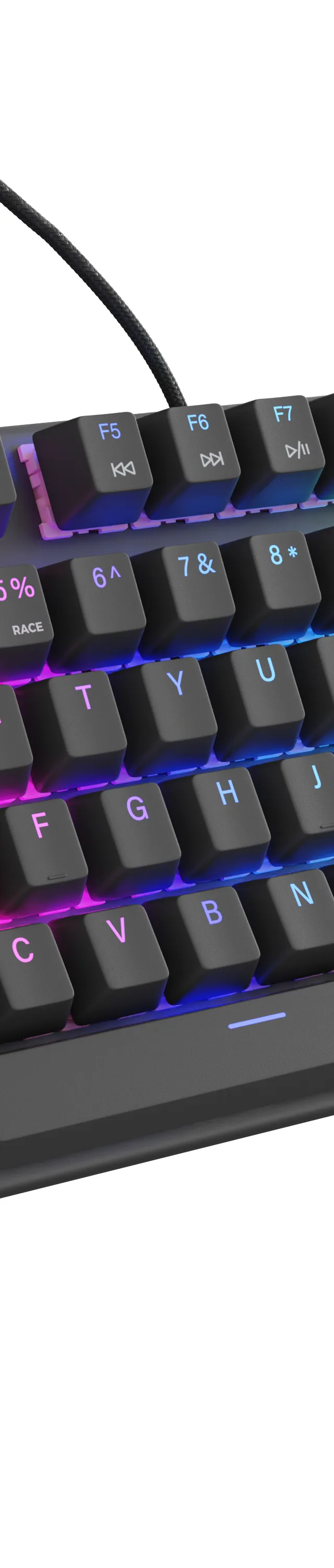 GENESIS Thor 303 TKL keyboard Gaming USB QWERTY Spanish Black