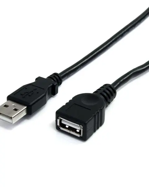 StarTech.com 3 ft Black USB 2.0 Extension Cable A to A - M/F