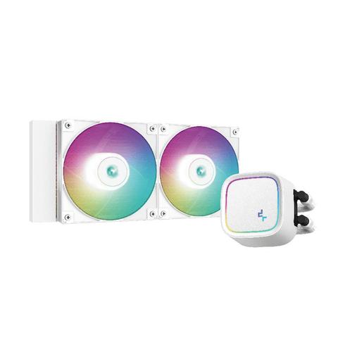 DeepCool LE520 WH Processor All-in-one liquid cooler 12 cm White 1 pc(s)
