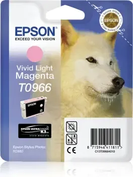 Epson Husky Singlepack Vivid Light Magenta T096640