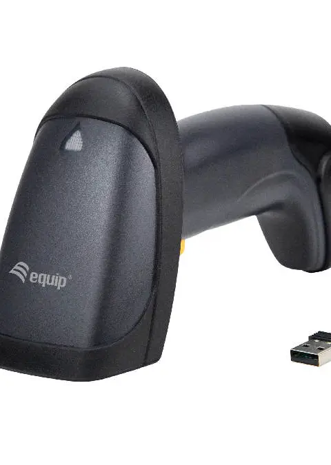Equip Wireless 1D Laser Barcode Scanner, with Stand