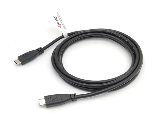 Equip USB 2.0 C to C Cable, M/M, 0.5m, PD 60W