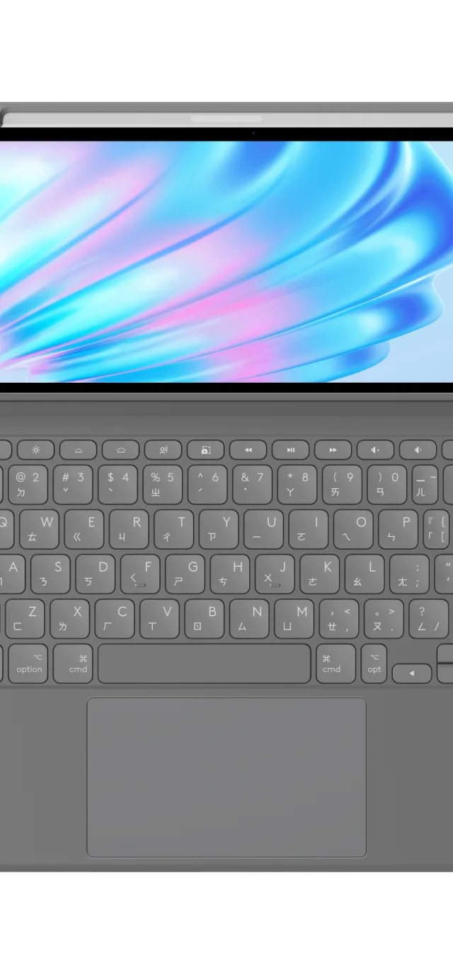 Logitech Combo Touch QWERTZ Swiss Smart Connector Grey