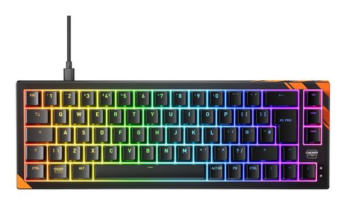 CHERRY K5 PRO TMR COMPACT keyboard Gaming USB QWERTY UK English Black, Orange
