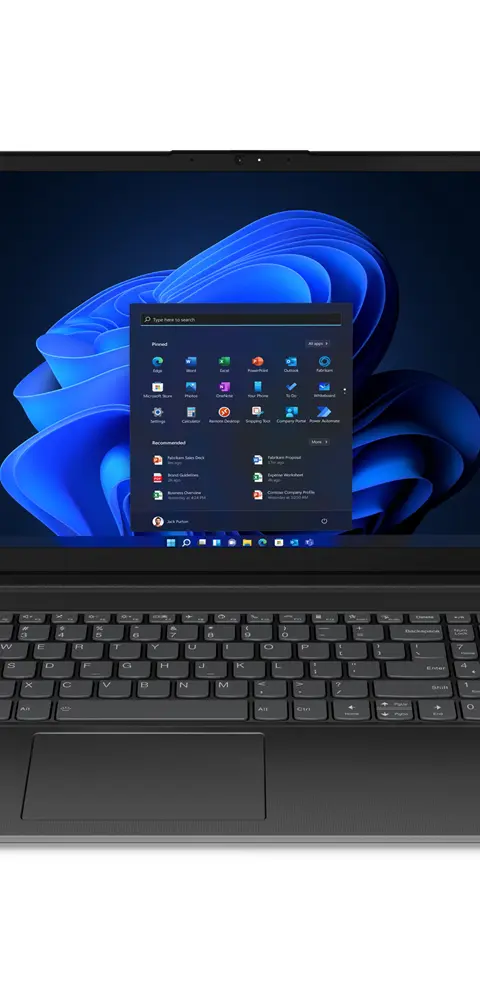 Lenovo V15 G4 ABP AMD Ryzen™ 7 5825U Laptop 39.6 cm (15.6") Full HD 8 GB DDR4-SDRAM 256 GB SSD Wi-Fi 6 (802.11ax) Windows 11 Pro German Black