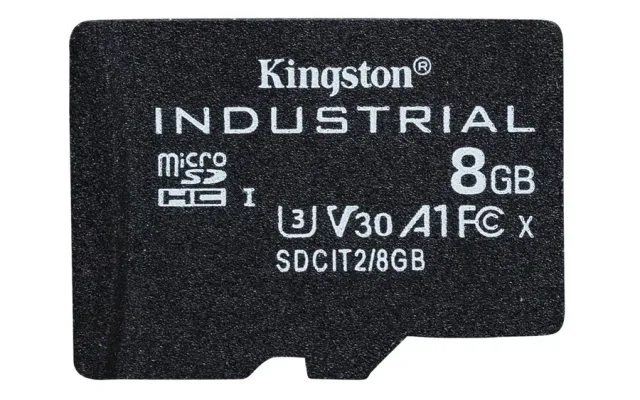 Kingston Technology 8GB microSDHC Industrial C10 A1 pSLC Card Single Pack w/o Adapter
