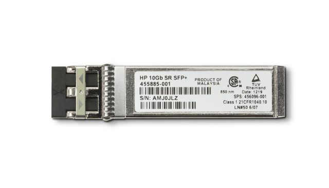 HP Intel 10GbE SFP+ network transceiver module Fiber optic 10000 Mbit/s SFP+ 850 nm