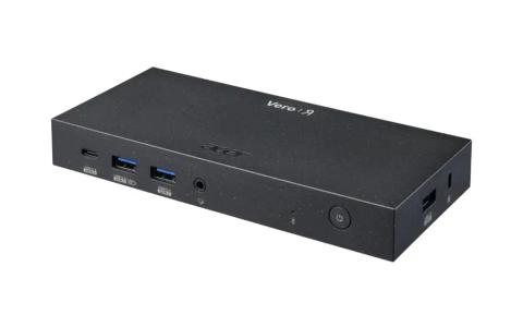 Acer Vero MST Dock M33 100W PD - Black EU (Retail pack) Wired USB 3.2 Gen 2 (3.1 Gen 2) Type-C