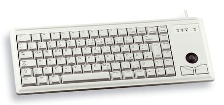 CHERRY G84-4400 TRACKBALL KEYBOARD Corded, USB, Light Grey, (QWERTY - UK)