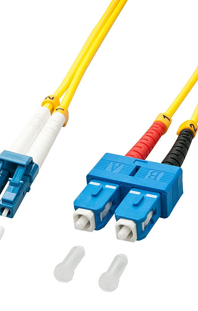 Lindy 10m LC-SC OS2 9/125 Fibre Optic Patch Cable