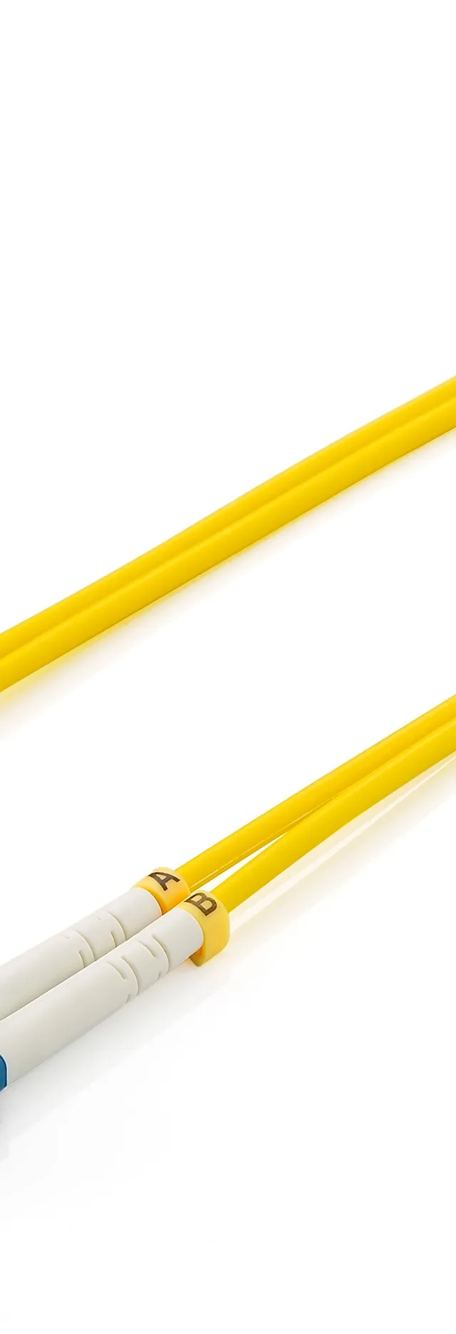 Equip LC/LC Fiber Optic Patch Cable, OS2, 1.0m