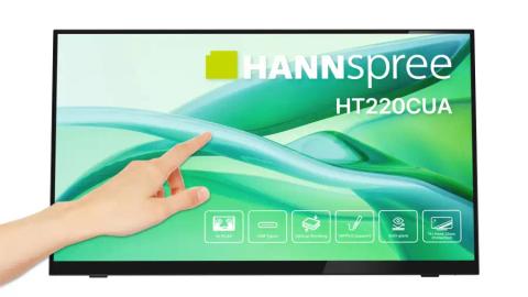 Hannspree HT220CUA computer monitor 54.5 cm (21.4") 1920 x 1080 pixels Full HD LED Touchscreen Black