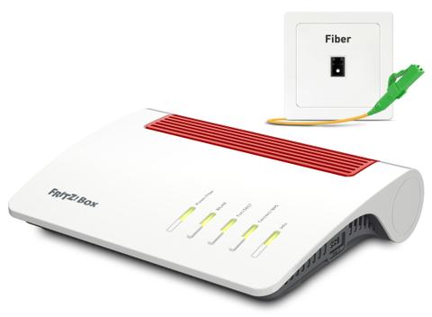 Box 5590 Fiber wireless router Gigabit Ethernet Dual-band (2.4 GHz / 5 GHz) White