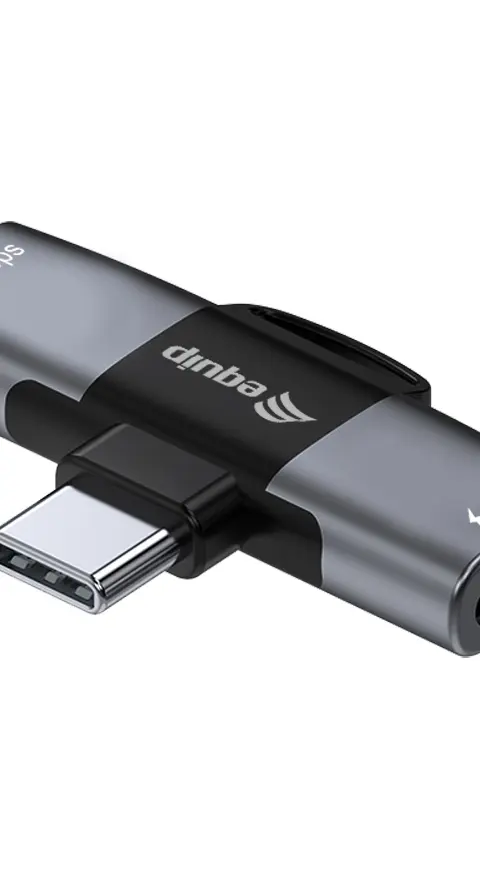 Equip 2 in 1 USB-C OTG Adapter, PD 100W, 10Gbps