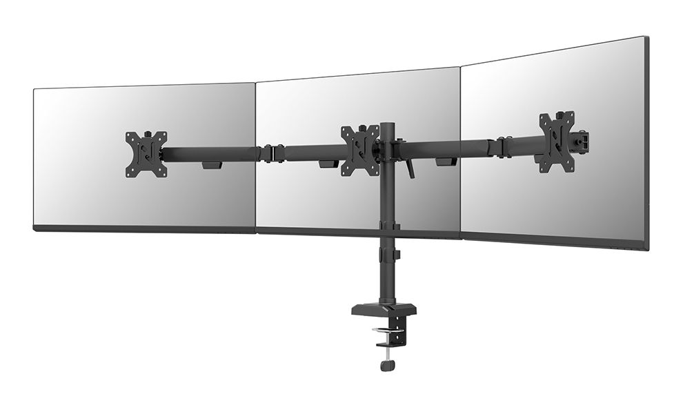 Neomounts DS60-600BL3 Monitor arm 10-27" - Quick-fix - 180°-stop