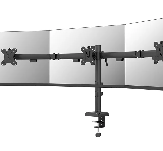 Neomounts DS60-600BL3 Monitor arm 10-27" - Quick-fix - 180°-stop