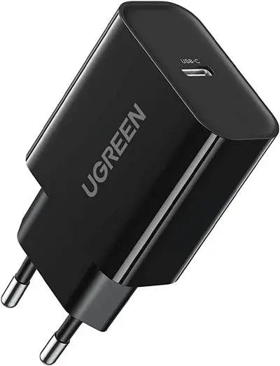 Ugreen 10191 mobile device charger Universal Black AC Fast charging Indoor
