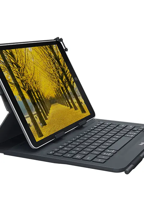 Logitech Universal Folio with integrated keyboard for 9-10 inch tablets
