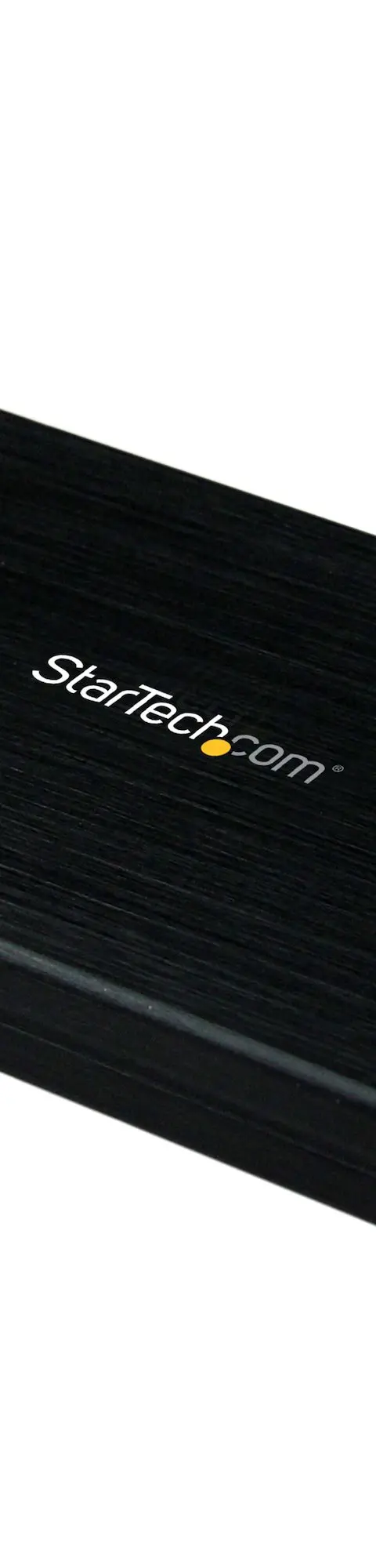 StarTech.com 2.5in Aluminum USB 3.0 External SATA III SSD Hard Drive Enclosure with UASP for SATA 6 Gbps – Portable External HDD