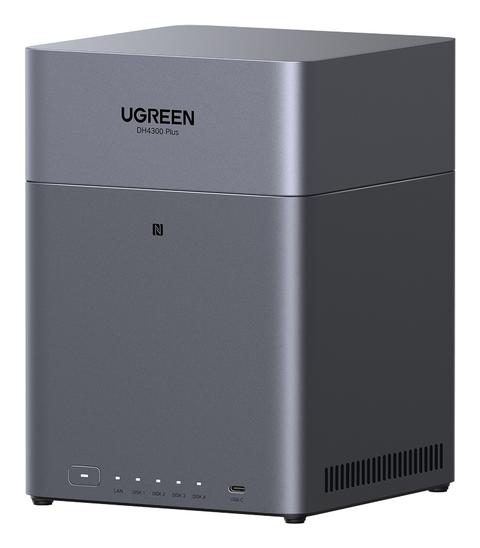 Ugreen DH4300 Plus NAS Mini Tower 8 GB LPPDDR4X UGOS Pro Grey