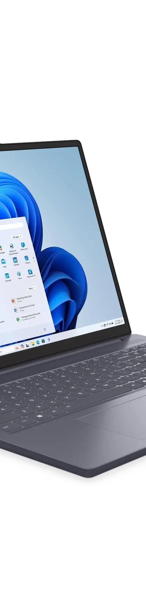 Lenovo IdeaPad Slim 3 16IRH10R Intel Core 5 210H Laptop 40.6 cm (16") WUXGA 16 GB DDR5-SDRAM 1 TB SSD Wi-Fi 7 (802.11be) Windows 11 Home German Grey