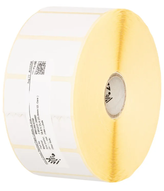 Zebra Z-Select 2000D White Self-adhesive printer label