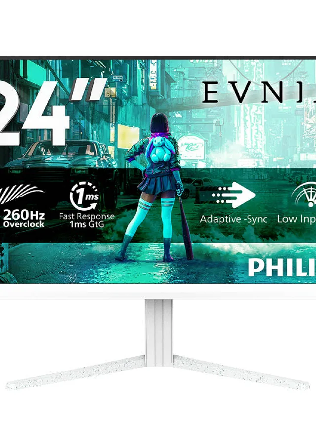 Philips Evnia 3000 24M2N3201PL/00 computer monitor 60.5 cm (23.8") 1920 x 1080 pixels Full HD LCD White