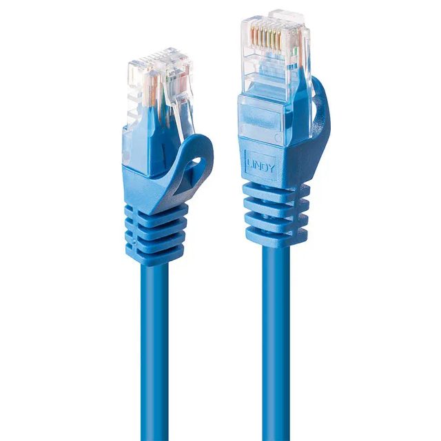 Lindy 48175 networking cable Blue 5 m Cat6 U/UTP (UTP)
