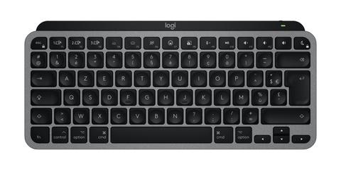 Logitech MX Keys Mini For Mac keyboard Home/Office Bluetooth AZERTY French Black, Grey