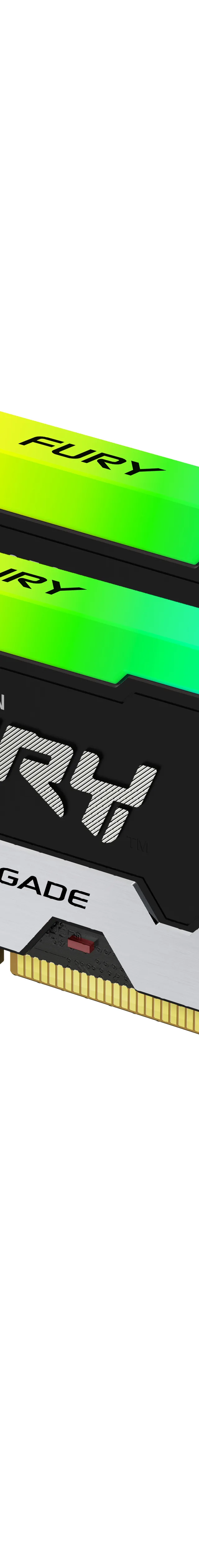 Kingston Technology FURY 48GB 8000MT/s DDR5 CL38 DIMM (Kit of 2) Renegade RGB Silver
