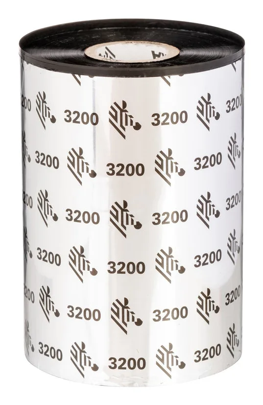 Zebra 3200 Wax/Resin thermal ribbon 450 m Black