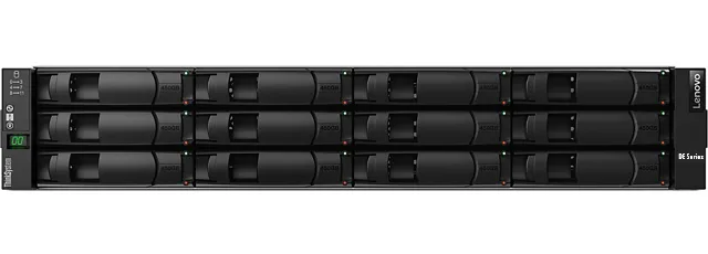Lenovo ThinkSystem DE2000H disk array 0 TB Rack (2U) Black