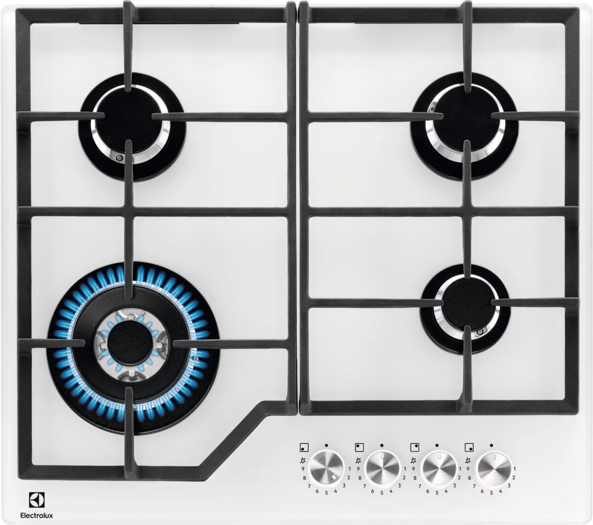 Electrolux KGG64362W White Built-in 60 cm Gas 4 zone(s)