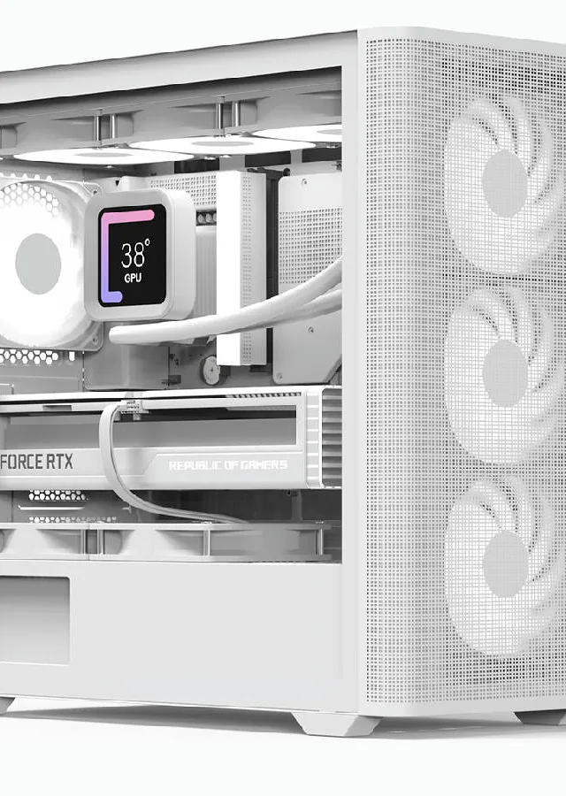 AeroCool Geh Mini D301A-G-WT-V2 (W/Wood/Micro-ATX)