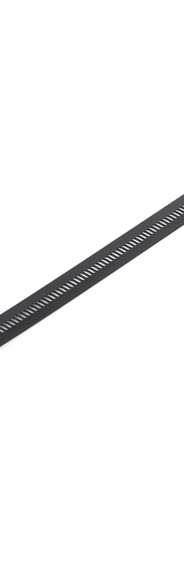 StarTech.com 9"(22cm) Metal Cable Ties - 1/4"(7mm) wide, 2-1/4"(55mm) Bundle Dia. 100lb(45kg) Tensile Strength, Nylon Coated 316 Stainless Steel, Self Locking Metal Detectable Ties, 50 Pack