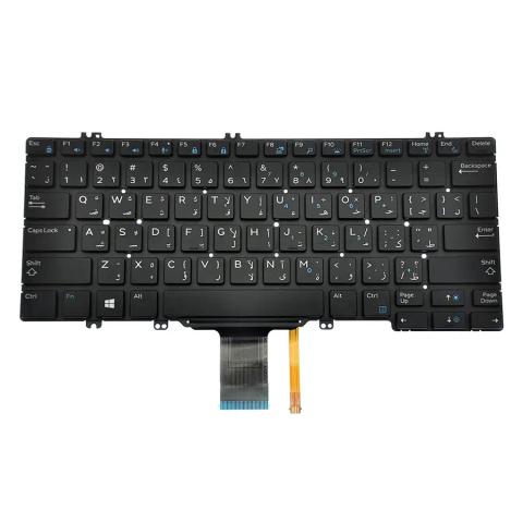 Origin Storage N/B KBD Latitude E7240 Arabic Layout 84 Keys Backlit Single Point