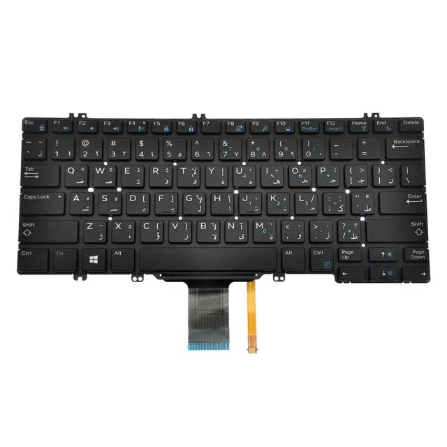 Origin Storage N/B KBD Latitude E7240 Arabic Layout 84 Keys Backlit Single Point