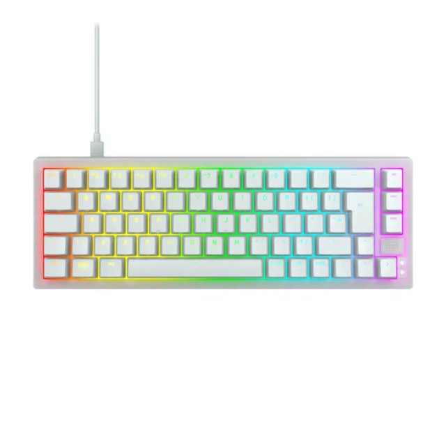 CHERRY K5V2 Compact keyboard Gaming USB QWERTY Nordic White
