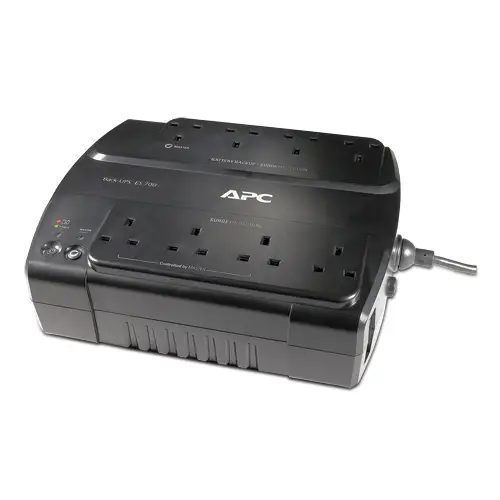 APC Power-Saving Back-UPS ES 8 Outlet 700VA 230V BS 1363 uninterruptible power supply (UPS) 0.7 kVA 405 W