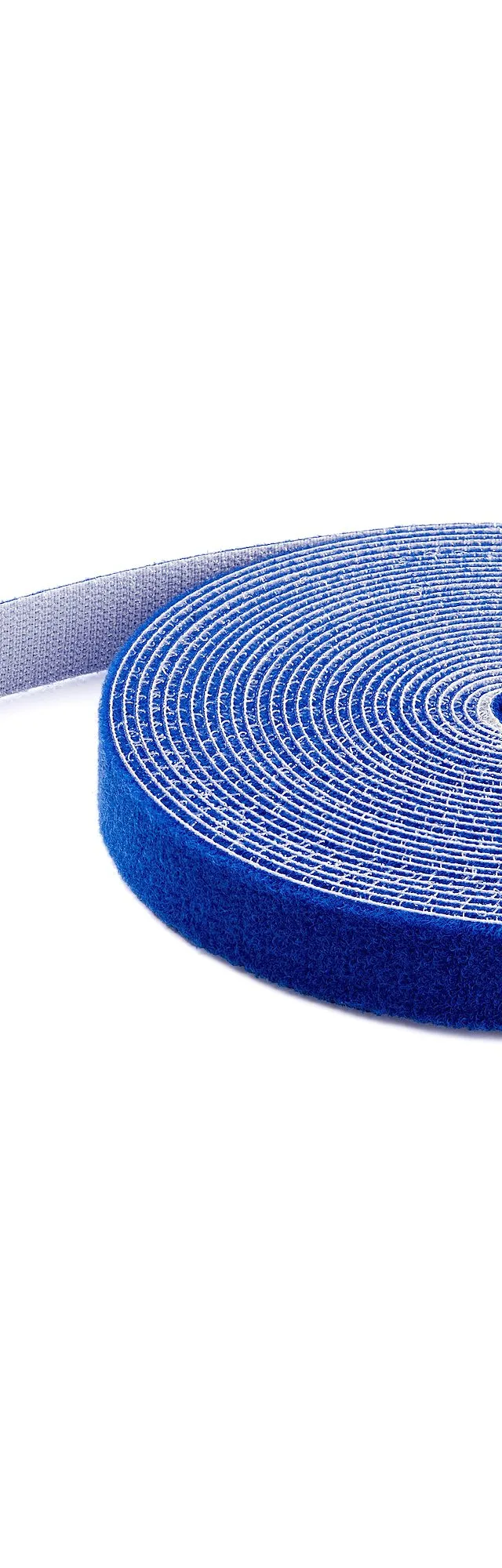 StarTech.com 100ft Hook and Loop Roll - Cut-to-Size Reusable Cable Ties - Bulk Industrial Wire Fastener Tape /Adjustable Fabric Wraps Blue / Resuable Self Gripping Cable Management Straps