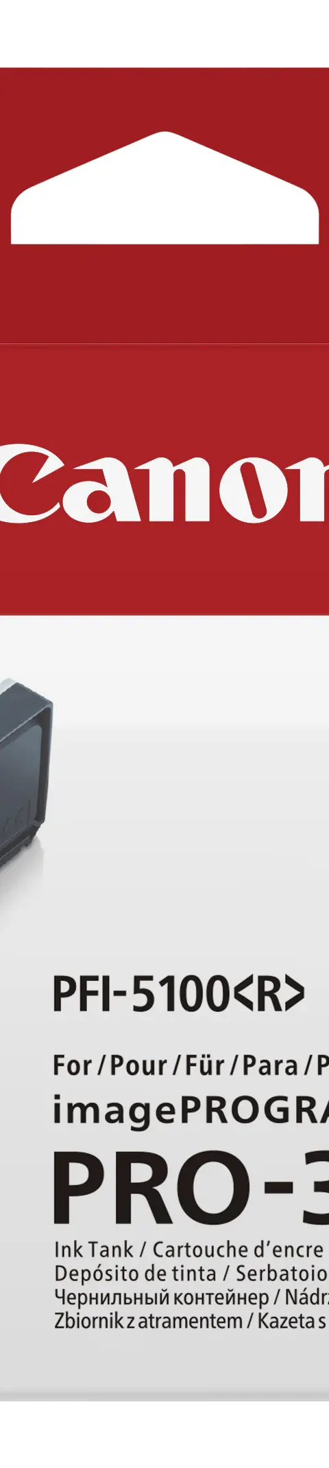 Canon PFI-5100 R ink cartridge 1 pc(s) Original Red