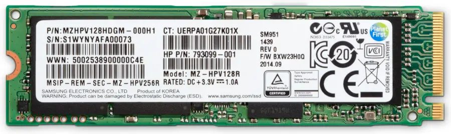 HP Z Turbo Drive 256GB TLC (Z4/Z6 G4) SSD Kit