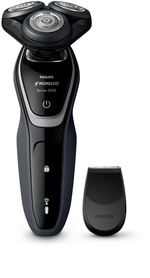 Philips Norelco Shaver 5100 S5210/81 men's shaver Rotation shaver Trimmer Black, Grey