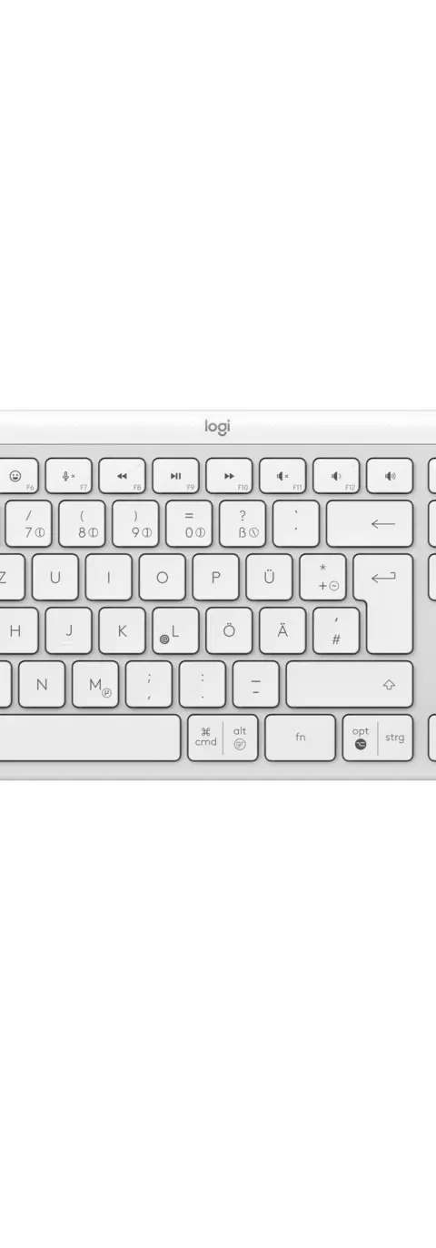 Logitech 920-012452 keyboard Office RF Wireless + Bluetooth QWERTZ German White