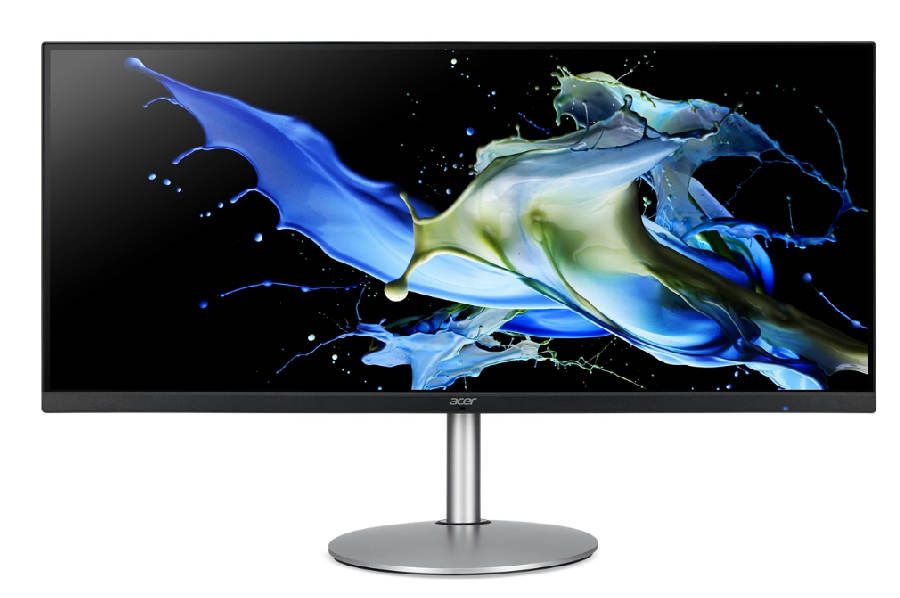 Acer CB342CU computer monitor 86.4 cm (34") 3440 x 1440 pixels UltraWide Quad HD LCD Black, Silver
