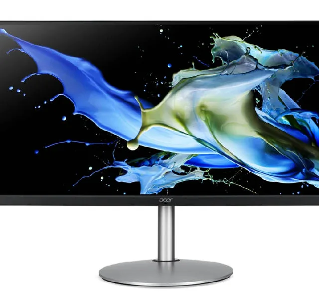 Acer CB342CU computer monitor 86.4 cm (34") 3440 x 1440 pixels UltraWide Quad HD LCD Black, Silver